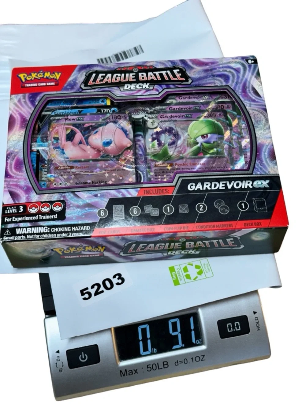 Pokémon TCG Gardevoir ex League Battle Deck Sealed Competitive Deck New
